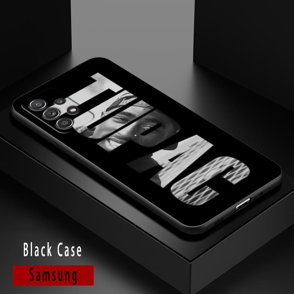 Hiphop Rap Singer 2Pac Tupac Shakur Phone Case For Samsung Galaxy A72 A52 A42 A32 A22 A21s A04s A13 A02 A51 A71 A54 5G Soft Case
