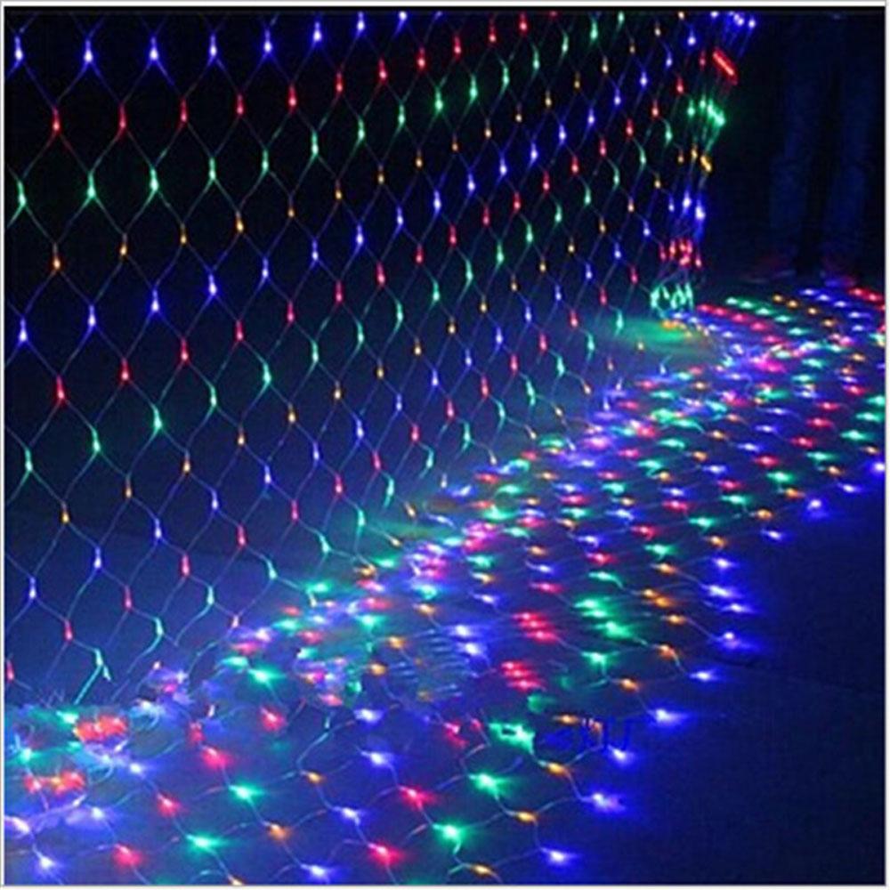 4mx6m 2mx3m 2mX2m Christmas Garlands LED String Christmas Net Lights Fairy Xmas Party Garden Wedding Decoration Curtain Light