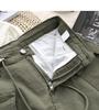 2024 Summer Korean Style Women's Retro High-Waisted Denim Mini Skirt with Side Drawstring Ties