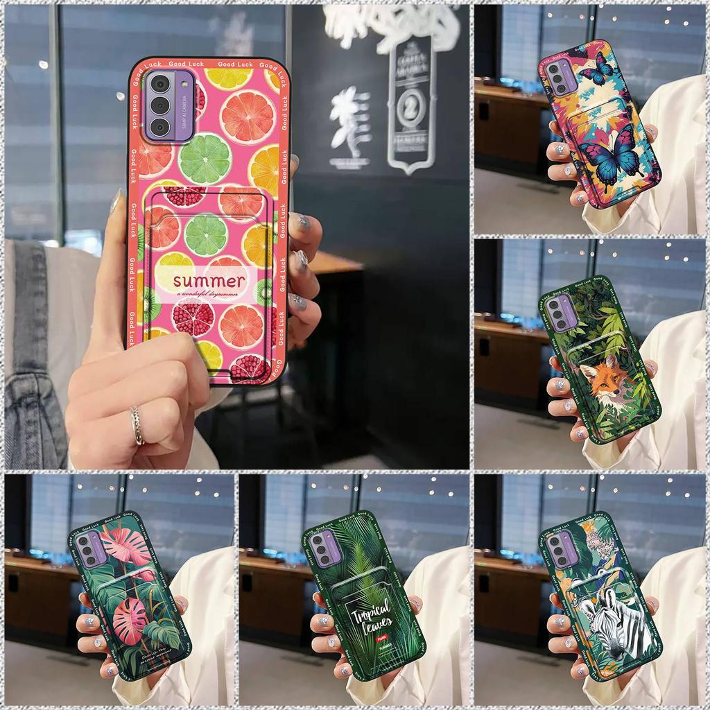 Dirt-resistant Full wrap Phone Case For Nokia G42 5G TPU Cute Silicone Back Cover Anti-dust Cover Fashion Design Cartoon