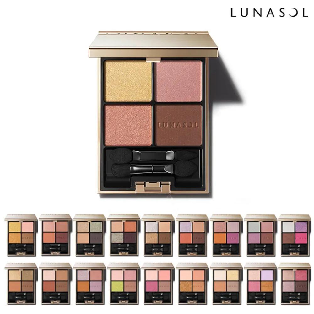 LUNASOL LUNASOL 4-Color Eyeshadow Palette Matte Glitter 01.02 Deep Rose Quartz