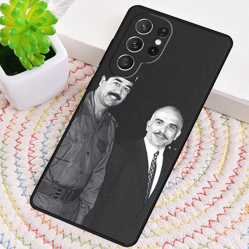 Saddam Hussein Iraq Arabic soft Phone Case For Samsung Galaxy note 10 pro S26 S25 S24 S23 S22 Ultra Plus S21 FE S20 Cover