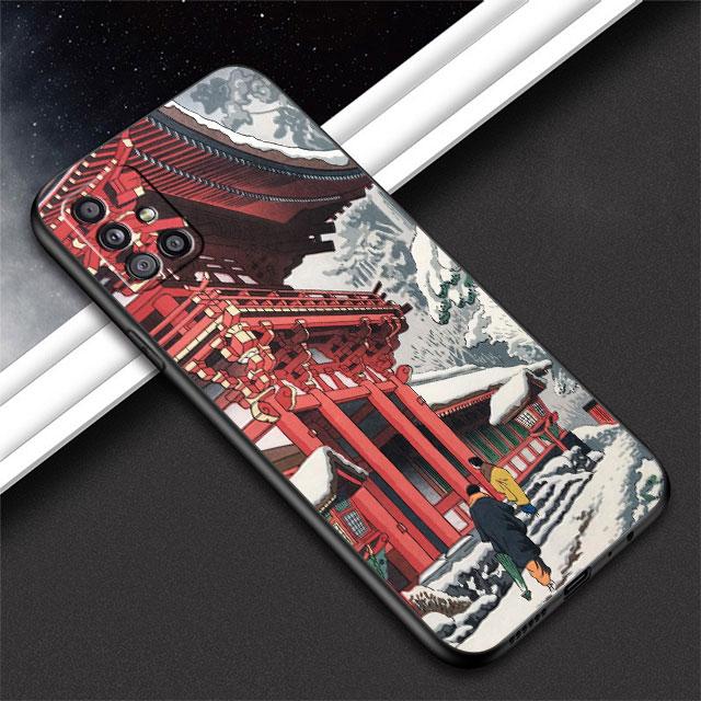 Japan Landscape Temple Phone Case For iPhone Samsung Galaxy Redmi Xiaomi Oppo OnePlus Note S A 7 8 9 10 11 12 13 14 20 21 22 23 53 54 Pro Max Ultra