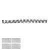 20Pcs Plastic Spiral Binding Coils 19mm 3 4in ID 30 Holes Spirals for A4 A5 Notebook