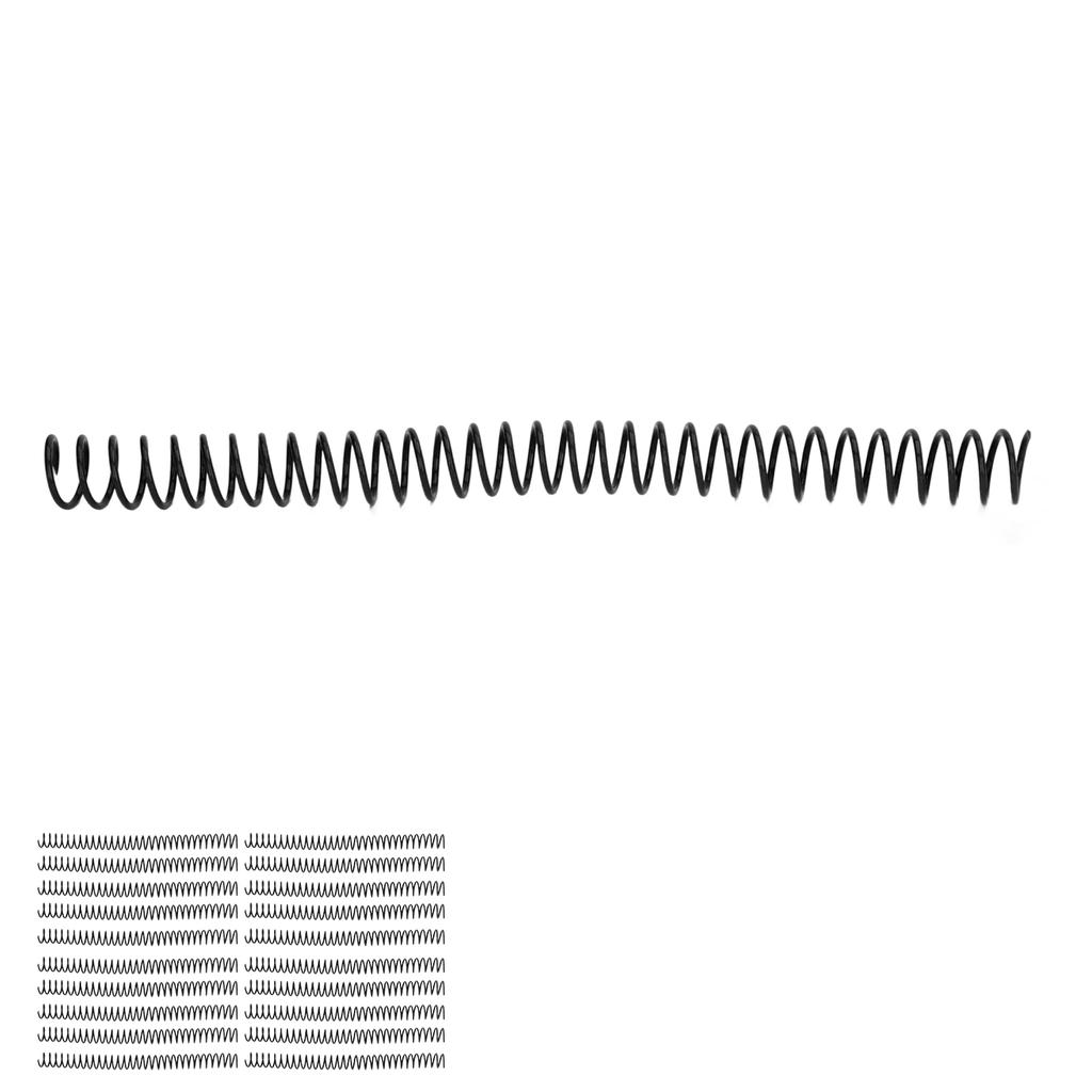 20Pcs Plastic Spiral Binding Coils 19mm 3 4in ID 30 Holes Spirals for A4 A5 Notebook