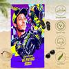 1 Stück V-Valentino R-Rossi 46 Motogp Strandtuch Mikrofaser Weich Schnelltrocknend Vr46 Racing Print Badetuch Für Fans Schwimmen Outdoor