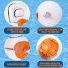 Floating Water Basketball Hoop And Ball Outdoor Inflatable Swimming Pool Toy Outdoor Water Toy for Boys And Girls