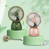 1200mah Summer Portable Fan Cooling Usb Desktop Fan Mini Air Cooler 3 Speed