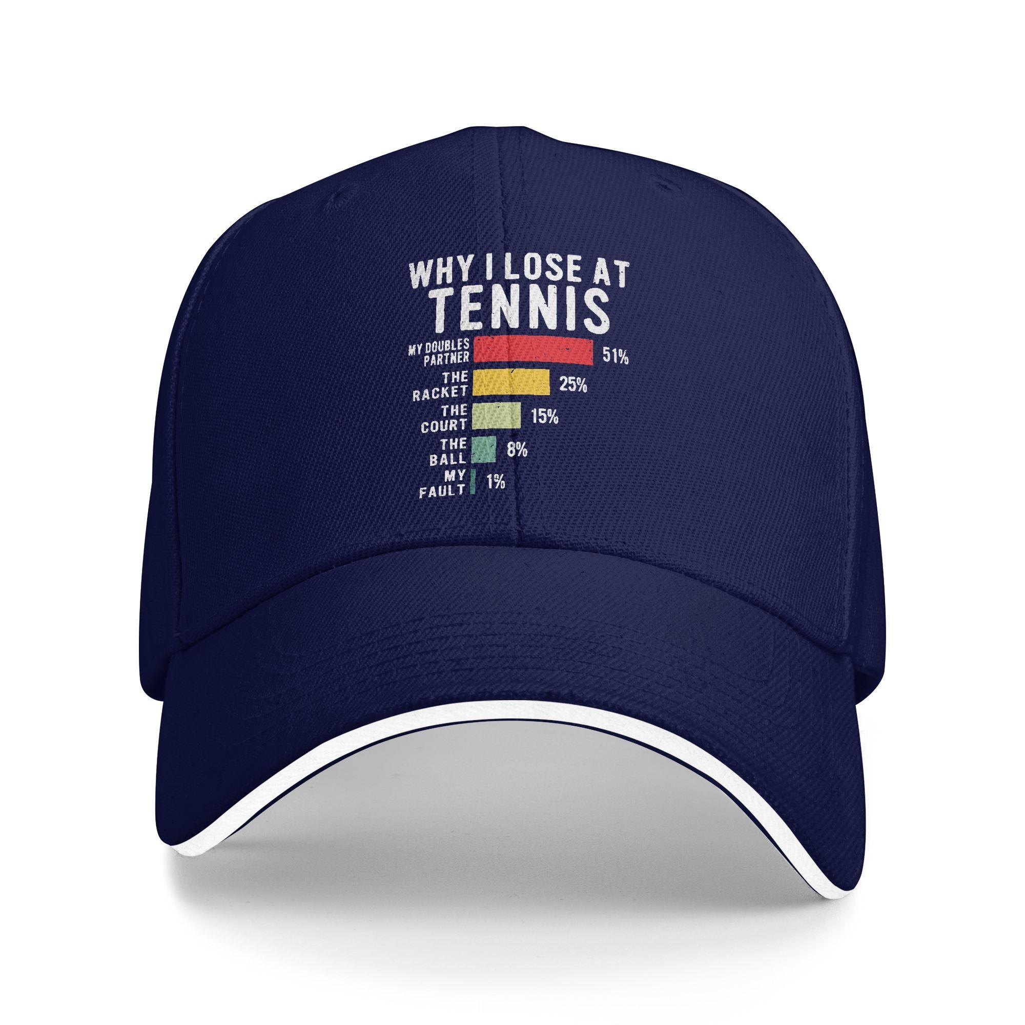 

Why I Lose At Padel Tennis Funny Excuses Sun Baseball Cap Summer Unisex-Teens Hot Sale Y2k Cute Hunting Camping Snapback Cap One Size темно-синього кольору