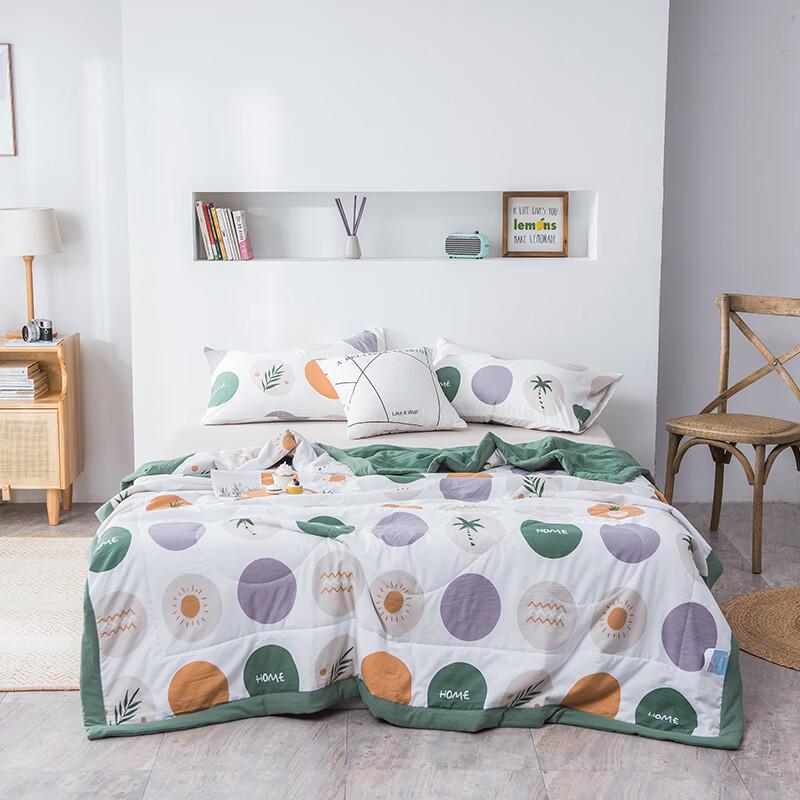 Muxinzi Bedruckte Gewaschene Baumwoll-Steppdecke - 200x230cm