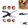 Multipurpose Stainless Steel Kitchen Scissors With Cutting Board Perfect For Vegetables And Baby Food