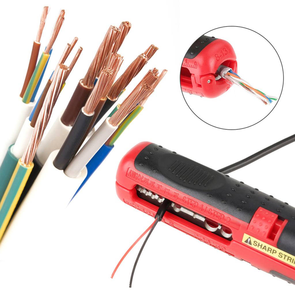 Multifunctional Electrician Cable Dismantling Cutter Wire Stripper Hand Stripping Tool