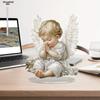 Angel Baby Acrylic Bohemian Home Decoration Holiday - 2D Flat Acrylic Desktop Ornament, Wall Decor Art, Four Seasons Decoration