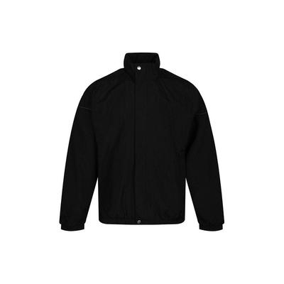 Lässige Sport Stehkragen Jacke Herren Tops Schwarz ED1937