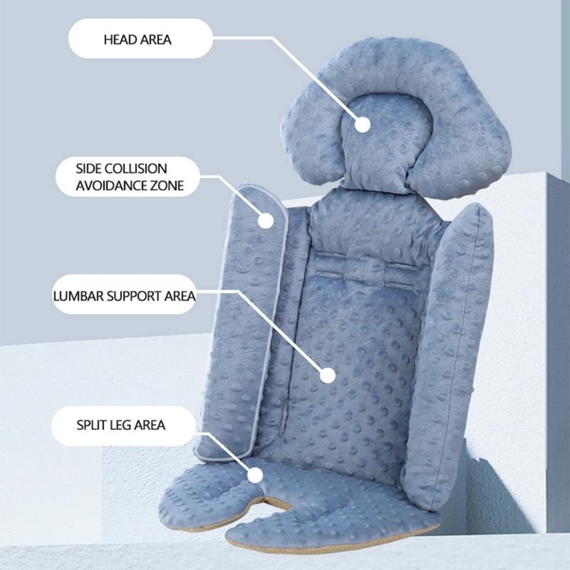 Stroller Seat Liners Baby Stroller Cushion Soft Baby Seat Pad Comfortable Baby Pram Carriage Cushion Non Slip Cushion
