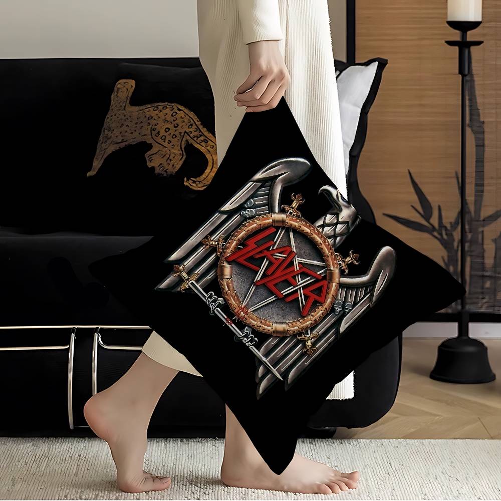 SSlayers Band Decorative Room Aesthetics Pillow Case Home Decor Bedroom Sofa Bed Couch Pillow Cover X