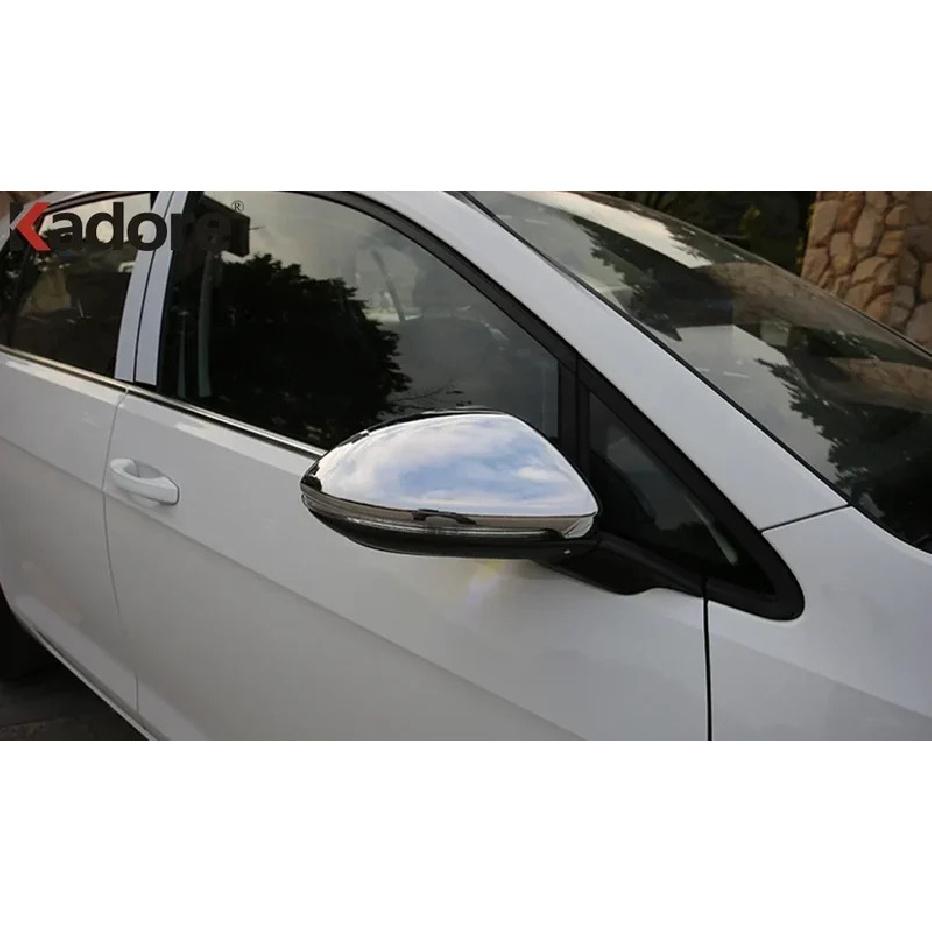 Rearview Mirror Cover Trim For Volkswagen VW Golf 7 GTI MK7 2013-2018  Chrome Car Side Wing Mirrors Cap Shell Accessories