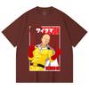T-shirt Unisex Pesante 100% Cotone 230 g/m² con Stampa Saitama One Punch Man V7