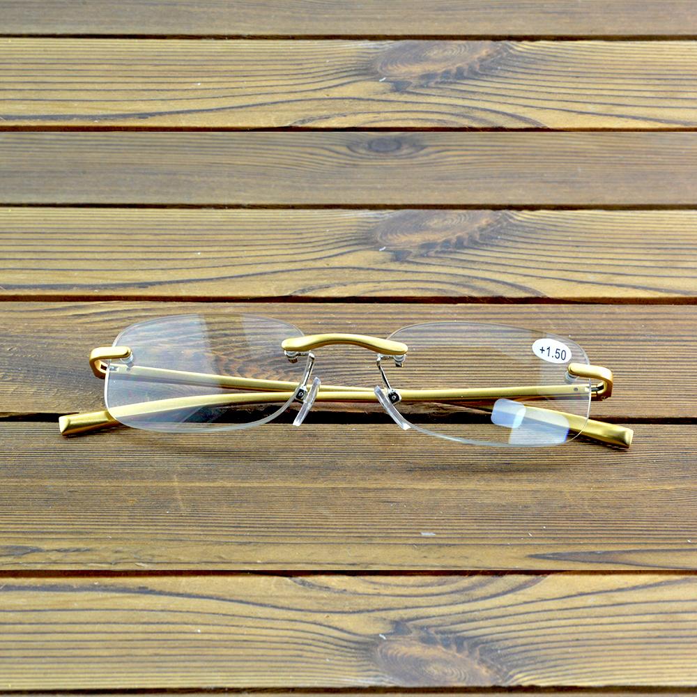 Clara Vida алюминиево-магниевый сплав жесткие без оправы для мужчин и женщин очки — фото 3