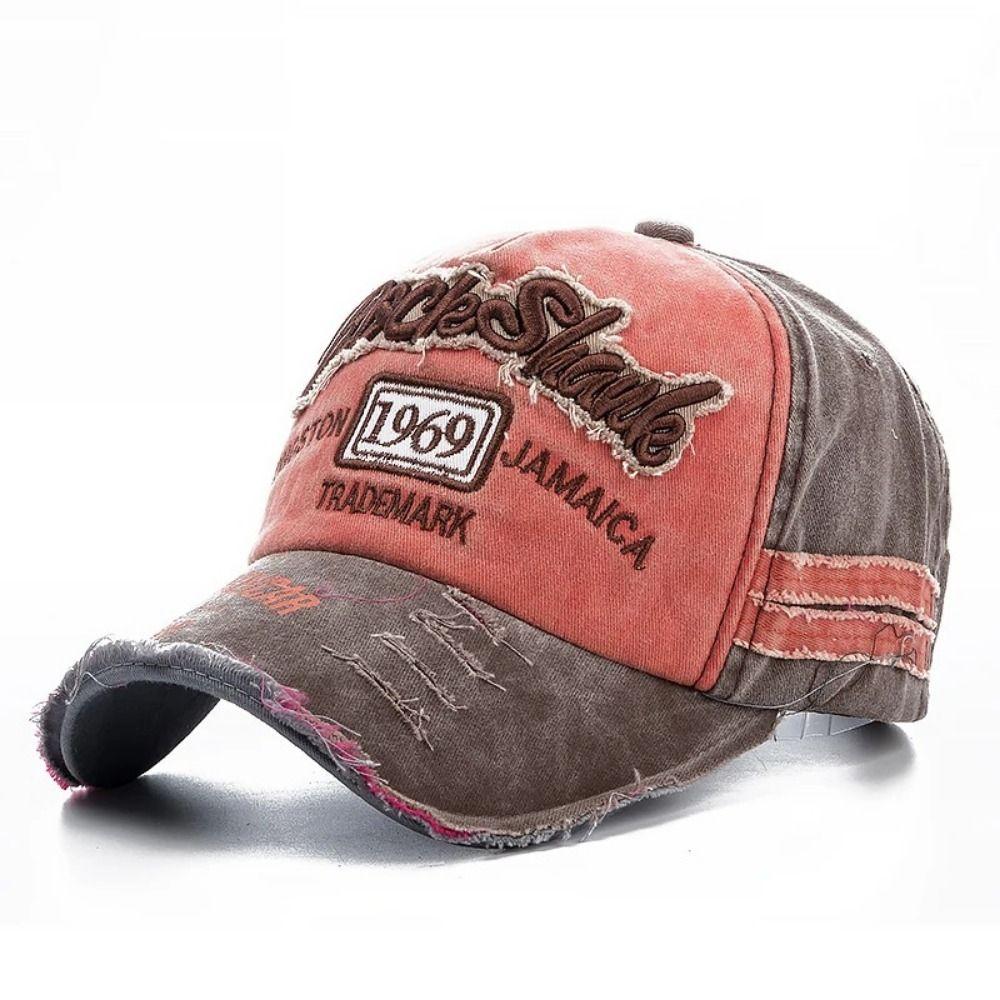 1969 Letter Letters Baseball Cap Vintage Trucker Hat Outdoor Snapback Hat  Summer Autumn