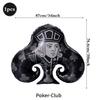 Casino Party Decoration Dice Balloon Lucky 7 Foil Balloon Latex Poker Balloons Casino Poker Party Las Vegas Wedding Decorations