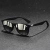 Fashion Retro Metal Square Frame Sunglasses for Men Women Luxury Designer UV400 Anti Glare Eyewear