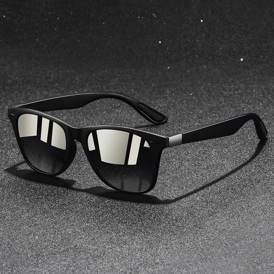 Fashion Retro Metal Square Frame Sunglasses for Men Women Luxury Designer UV400 Anti Glare Eyewear