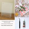 Nordic Simple Acrylic Photo Frame - 6-7 Inch DIY Dried Flower Pressed Specimen