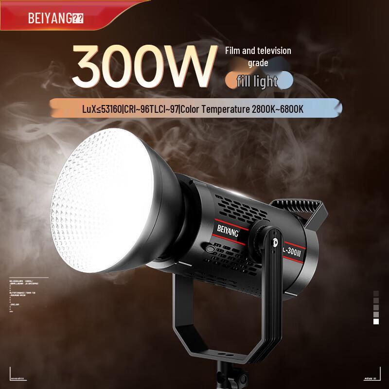 Beiyang SL300III 300W Professional LED Video Fill Light
