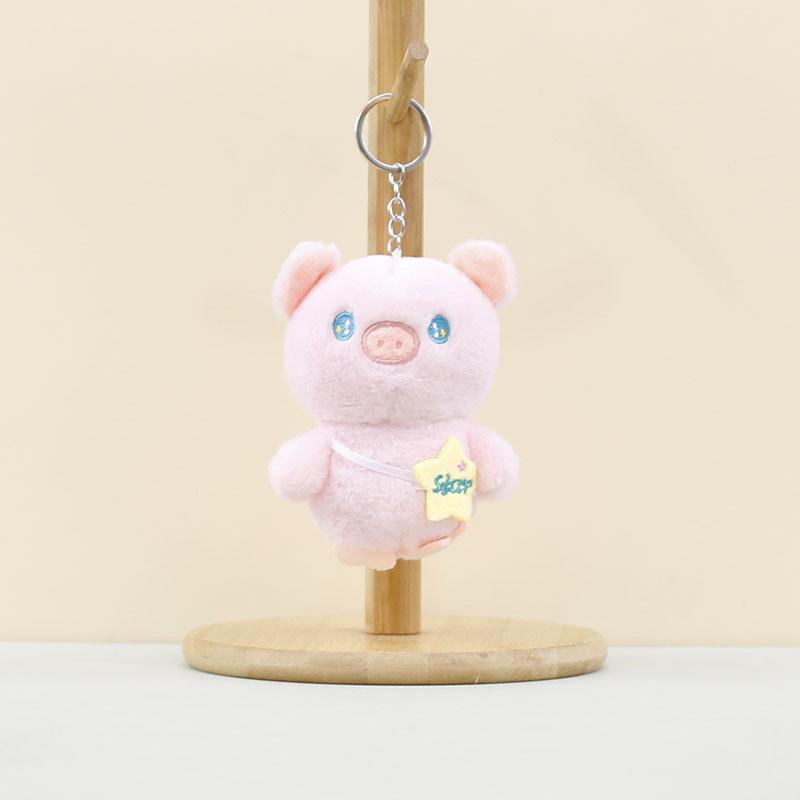 Adorable Starry Plush Pig Doll Cute Cartoon Stuffed Toy With Soft Pp Cotton Filling