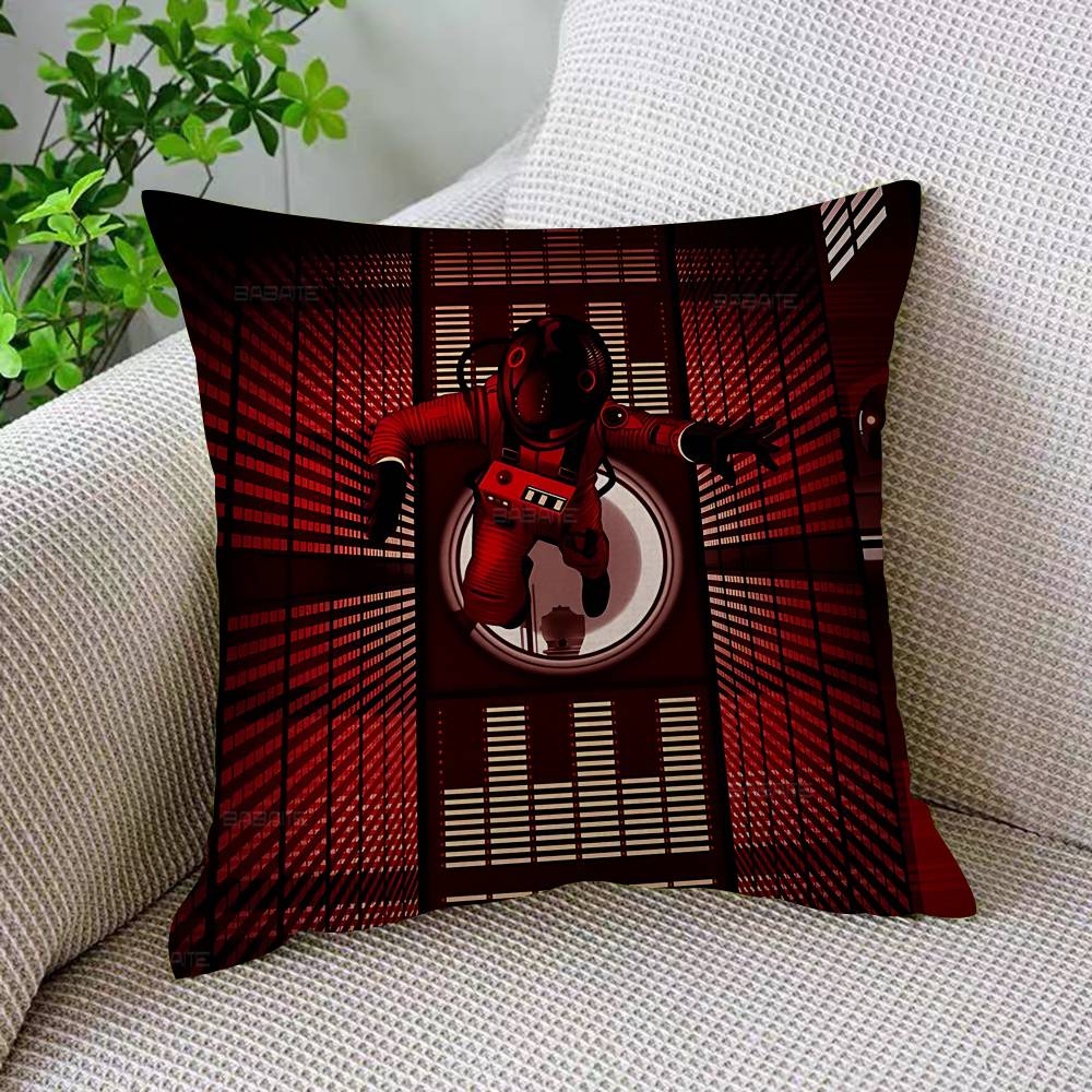 1Pc 2001 A Space O-Odyssey Movie Cushion Cover Car Throw Pillow Case For Sofa Car Christmas Gift 40X40Cm 45X45Cm
