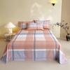 Premium 100% Long-Staple A-Grade Pure Cotton Satin Bed Sheet for Dorms