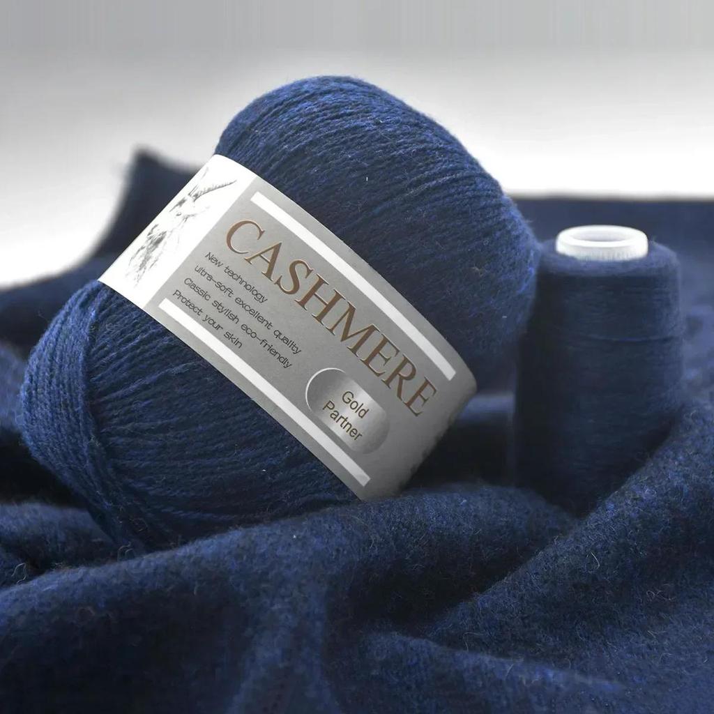 6 Pcs Cashmere Blend Yarn Worsted Weight Bundle for Coats Machine Washable Ultra Soft Knitting Crochet Yarn DIY Crafts