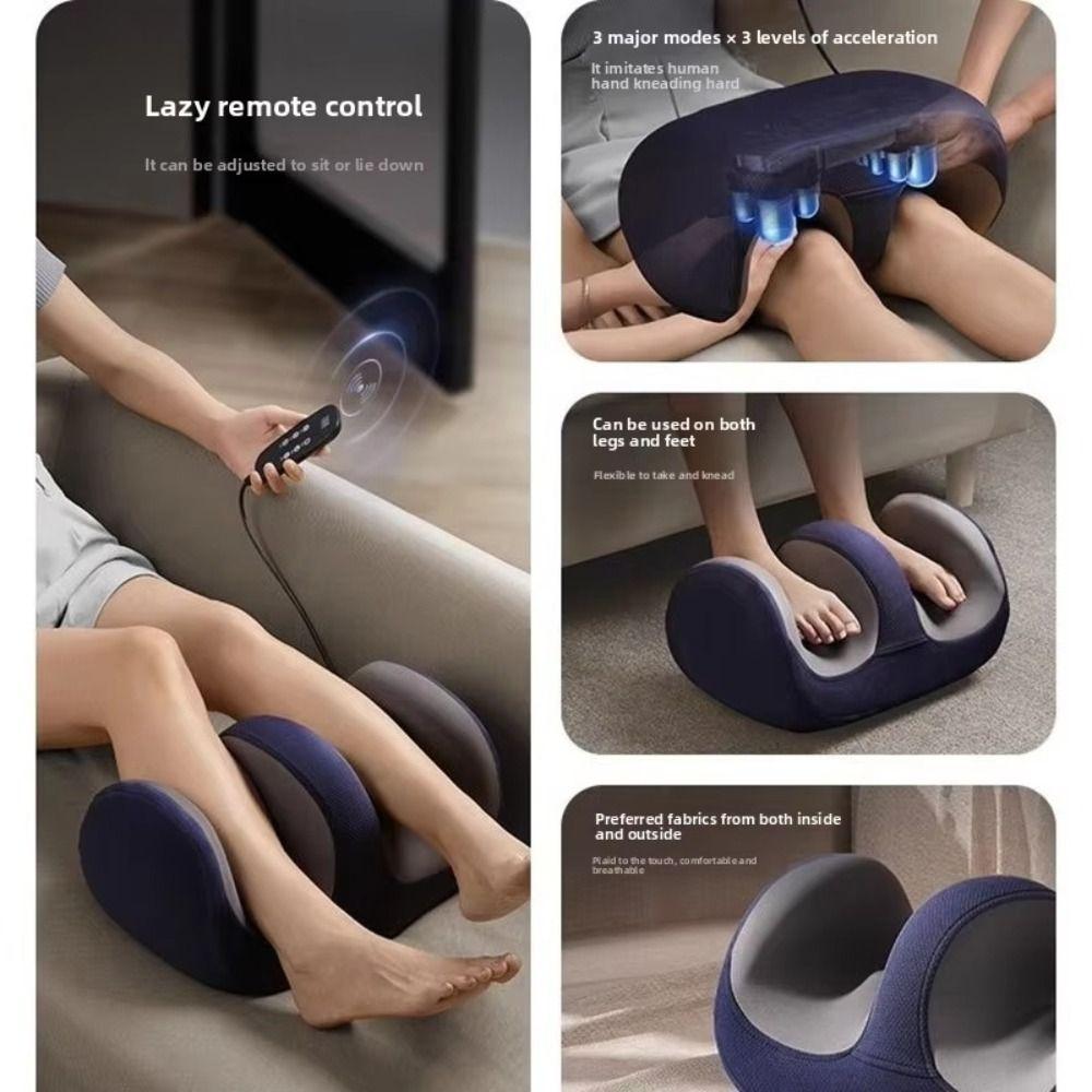 Massageador de Pés Elétrico Recarregável Portátil Aquecido Massageador de Tecido Profundo Uso Doméstico