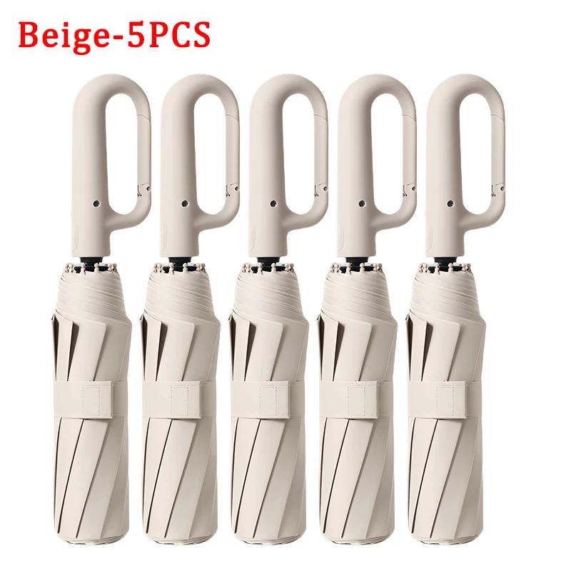 1/3/5 шт. полностью автоматический зонт с пряжкой-кольцом — фото 18