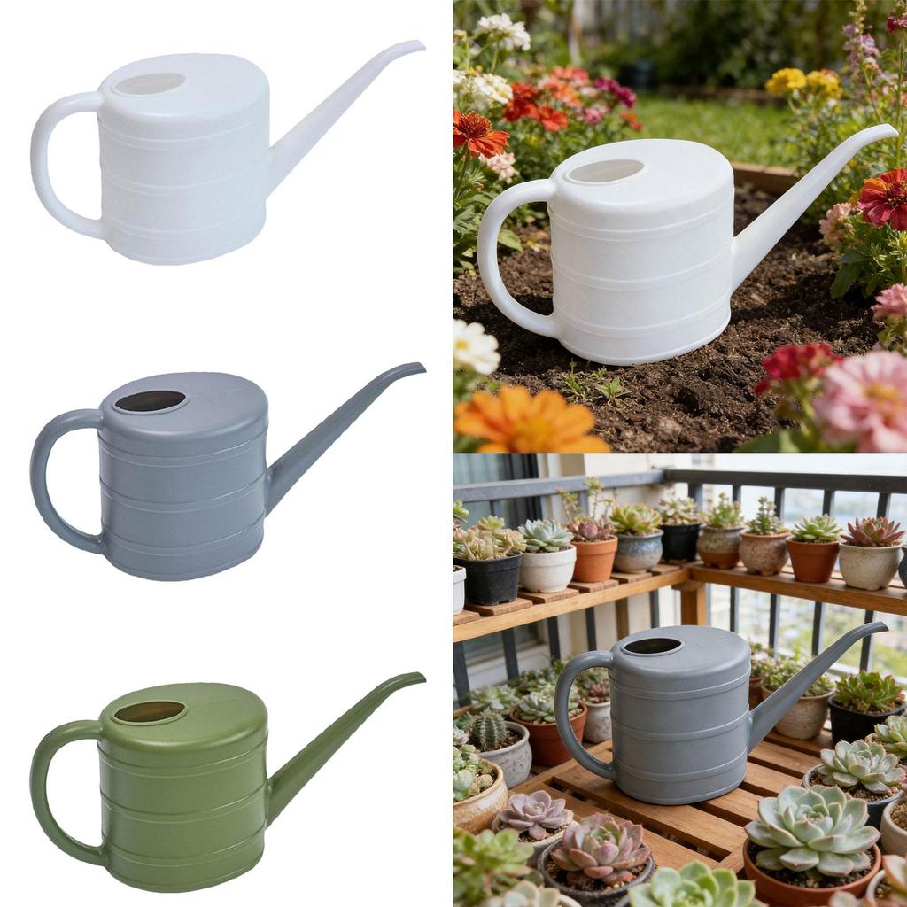 2L Watering Can, Easy to Use, Modern And Ergonomic, with Handle, Ideal for Home, Office Indoor