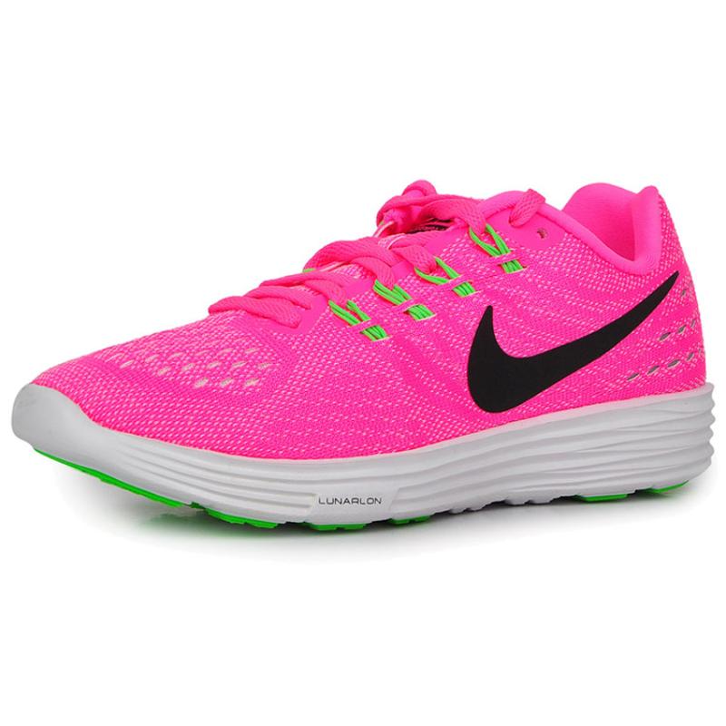 Nike Lunartempo 2 Pink Blast Black White Rg Green Women's Sneakers 818098-601