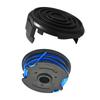 Precision Cutting Replacement Spool Set with Covers for Bauer 20115EB Trimmer from For Harbor For Freight Easy to Use
