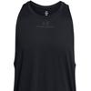 Under Armour UA Vanish Letter Logo Print Leicht Elastisch Atmungsaktiv Rundhalsausschnitt Ärmelloses Tanktop Herren Oberteile Schwarz 1382802-001