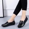 Fashion Women Flats Genuine Leather Ballerina Nurse Shoes Moccasins Women's Loafers Flats Slip On Silver Shoes For Women Soft Ballerinas