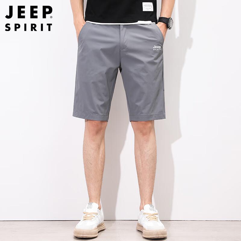 JEEP SPIRIT Men s Quick-Dry Breathable Summer Shorts 30