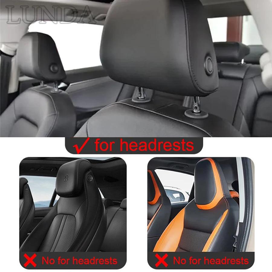 Top Quality Car Headrest Auto Neck Pillows Seat Support Waist Pillow For Mercedes Benz AMG W204 W205 W206 W166 W212 W213 W17