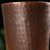 Vintage Pure Copper Coffee Mug ,Hammer Texture Weave Handle Breakfast Mule Milk Water Cup ,Handcrafted Tea Tumbler Tableware
