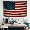 VIKAMA Vintage USA American Flag Tapestry Wall Hanging HighQuality Flag Poster Wall Decor for Dorm College Living Room Bedroom