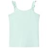 Débardeur pour enfants menthe clair 5 dimensions disponibles