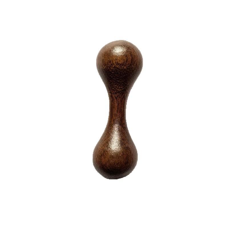 Natural Sandalwood Dual Head Facial Massager Smooth Surface Ergonomic Handle For Daily Acupressure Skincare Relaxation