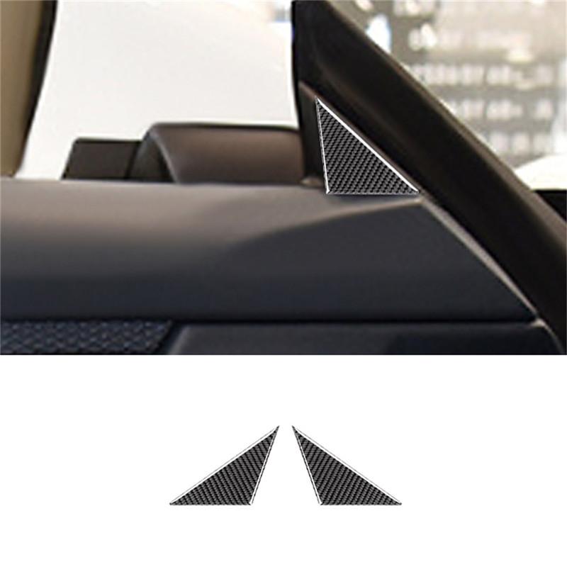 Black Car Interior Decoration Protection Carbon Fiber Sticker For Porsche Taycan 2019-2025 Auto Styling Accessories