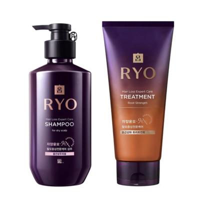 Hair Loss Expert Care Shampoo 400ml + Treatment 330ml Set - Root Strength & Nutrition