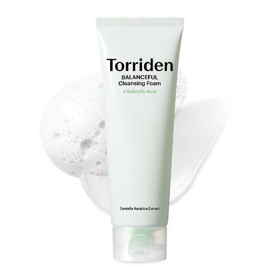 TORRIDEN DIVE-IN Low Molecular Hyaluronic Acid Cleansing Foam 150 ml + Balanceful Cica Calming Cleansing Foam 150 ml