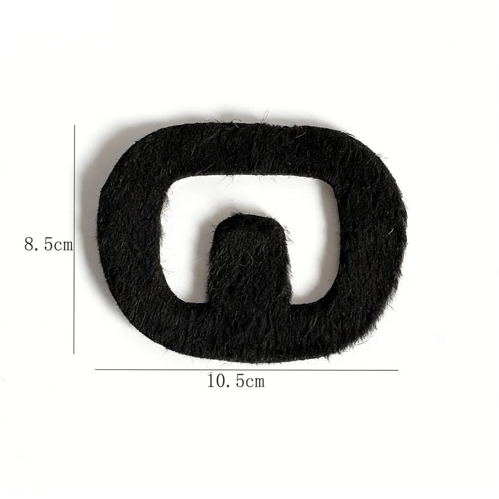 Halloween Fake Beard & Moustache Costume Set with Funny Eyebrows for Party & Cosplay